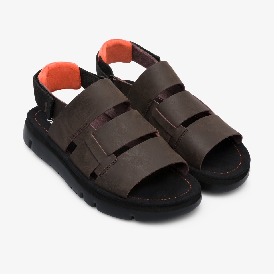 Sandalias Camper Oruga Hombre - Marrones | Camper Mexico + 9854MKEGC